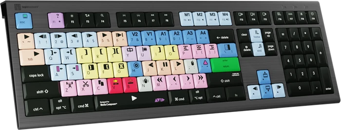 LogicKeyboard Astra 2 Avid Media Composer Mac, USB, DE