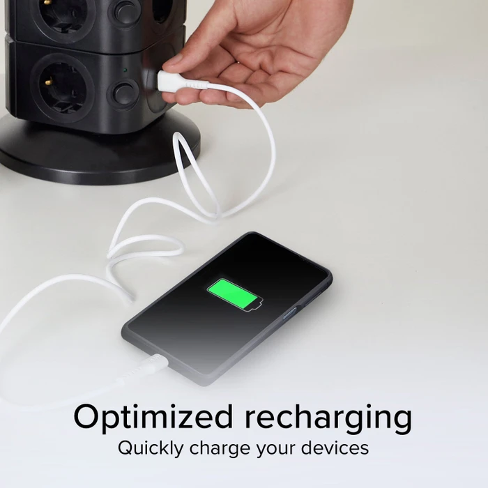 SBS Mobile USB Adapterkabel, USB 2.0, 480Mb/s, USB-A [Stecker] auf USB-C [Stecker], 1m
