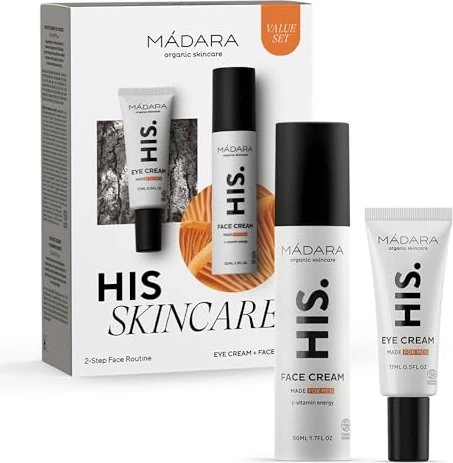 Madara HIS Skincare Creme 30ml + Creme 17ml Geschenkset