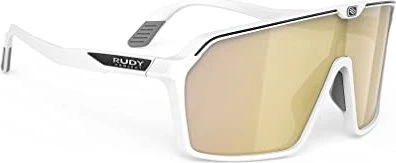 Rudy Project Spinshield white matte/multilaser gold