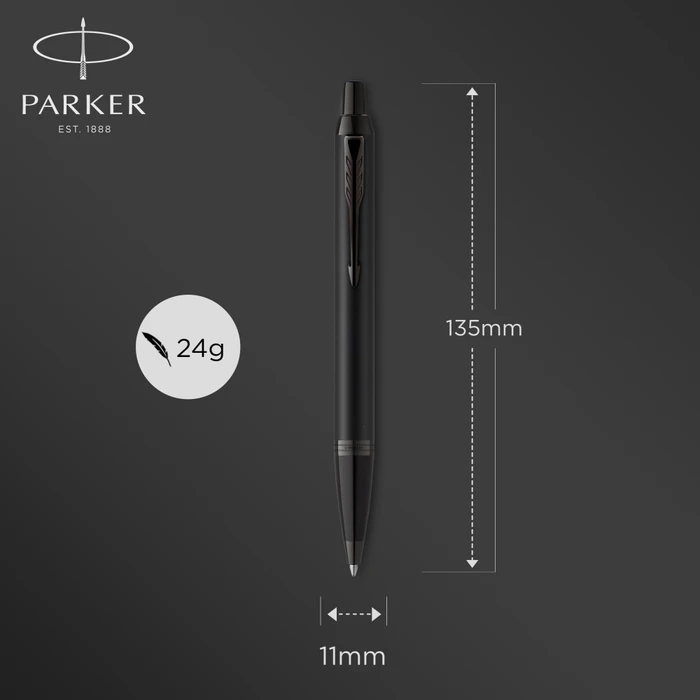Parker IM Monochrome Kugelschreiber matte black, Geschenkbox