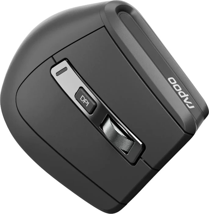 Rapoo EV310M Ergonomic Wireless Mouse schwarz, USB/Bluetooth