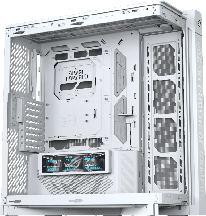 ASUS ROG Cronox White, Glasfenster