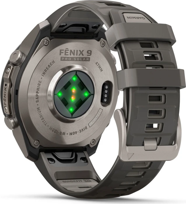 Garmin Fenix 9 Pro Solar inReach 47mm titanium/graphite-black