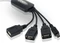 Conceptronic USB-Hub, 3x USB-A 2.0, 1x USB 2.0 Mini-B, USB-A 2.0 [Stecker] Vorschaubild