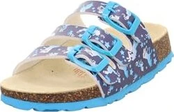 Superfit Fussbettpantoffel Sandale blau (Junior)