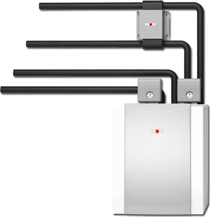 Wolf Wasser-Wasser Wärmepumpe BWW-1-07, 7kW