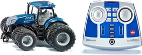 SIKU Control32 ew Holland T7.315 mit Doppelreifen, Bluetooth App-Steuerung und Fernsteuermodul