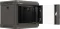 Lanberg WF11 Series 10" Rack Wandschrank 4HE, hängend, Flatpack, Glastür, IP20, RAL 9004, 300mm tief Vorschaubild