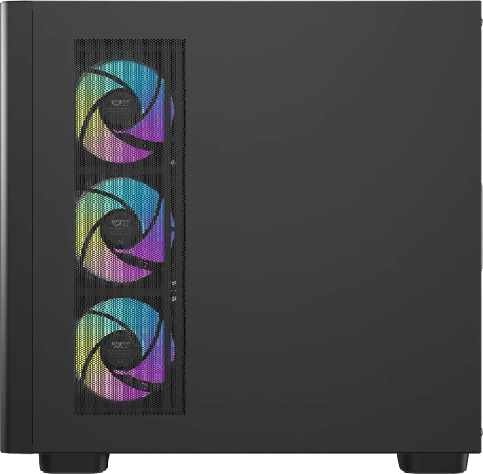 DarkFlash DS900G Black, USB-C, Glasfenster