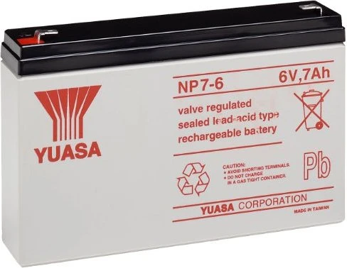 Yuasa Bleiakku NP7-6 7.0Ah