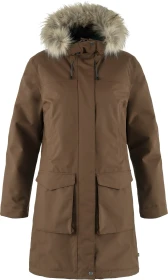 Fjällräven Nuuk Lite Funktionsmantel dark oak (Damen)