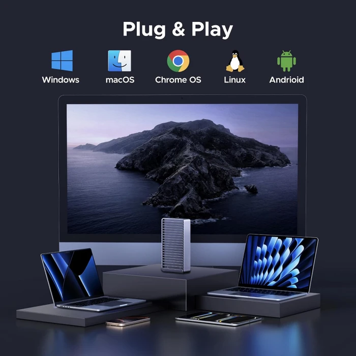 Ugreen M.2 NVMe SSD Enclosure 40Gbps, USB4