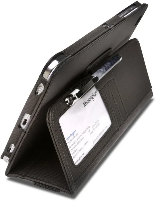 Kensington Portafolio Soft Folio Case Stand für Galaxy Tab 3 8.0 schiefergrau