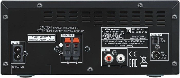 Pioneer X-HM15BT schwarz