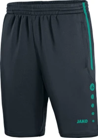 Jako Active Trainingshose kurz anthracite/turquoise (Herren)