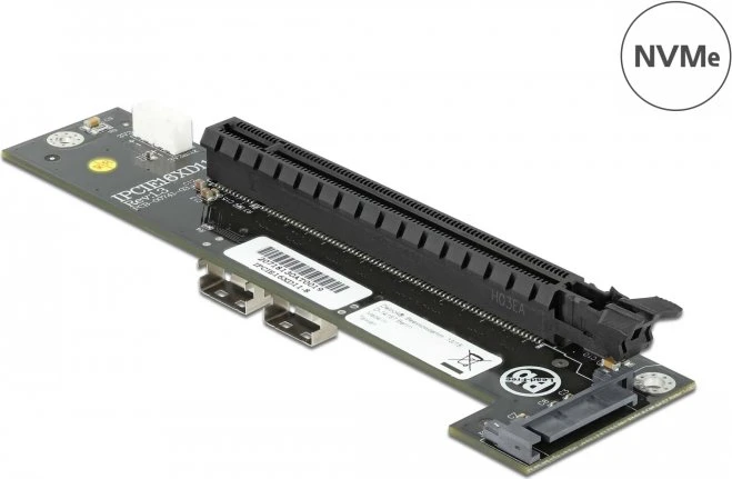 DeLOCK Slim SAS SFF-8654 -> PCIe 4.0 x16