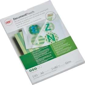 GBC Laminierfolien, A4, 2x 80µm, glänzend, 100 Stück