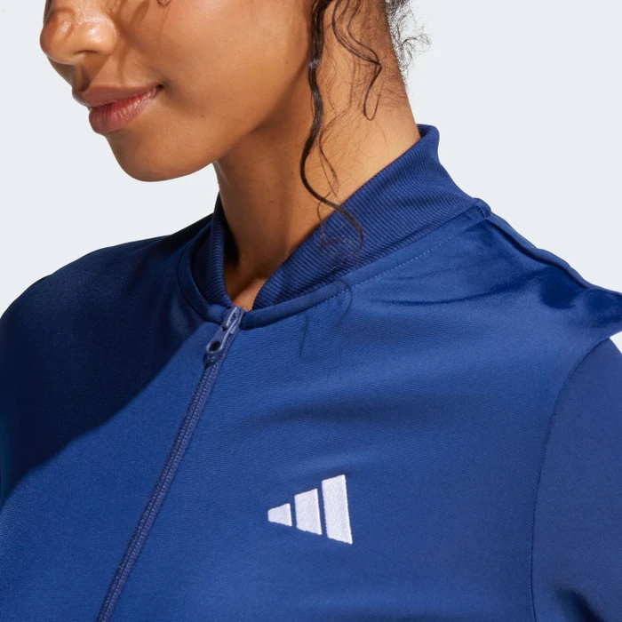 adidas Essentials 3-Streifen Trainingsanzug dark blue (Damen)