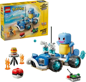 LEGO Pokémon SMART Play - Trainer-Buggyabenteuer mit Schiggy