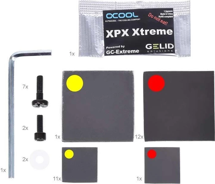Alphacool NexXxoS GPX GTX 1080Ti M23 mit Backplate, schwarz