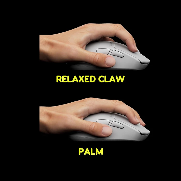Pulsar Gaming Gears X3 LHD CrazyLight Mini Wireless Uyuni White, Linkshänder, USB
