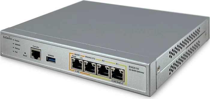 EnGenius Gateway5 4mG ESG510 Rackmount Firewall, 4x RJ-45, PoE+