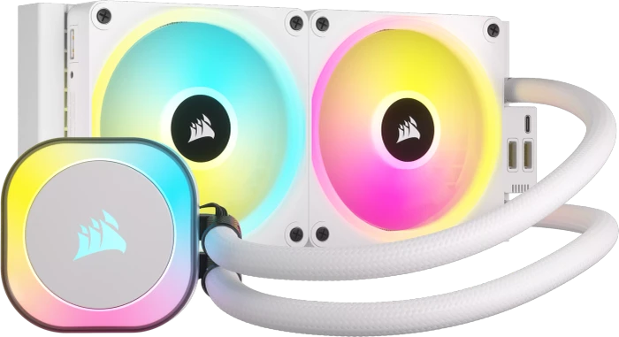 Corsair iCUE LINK H100i RGB, weiß