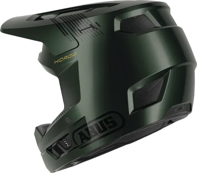 ABUS HiDrop Fullface-Helm moss green