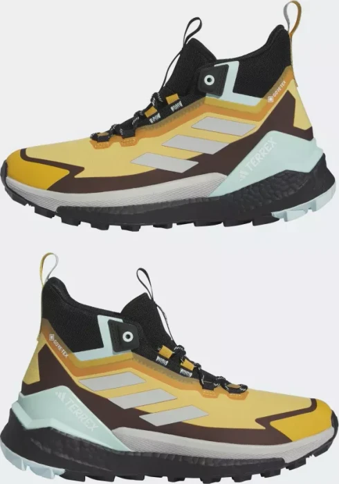 adidas Terrex Free Hiker 2.0 GTX preloved yellow/wonder silver/semi flash aqua (Damen)