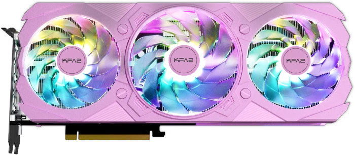 KFA2 GeForce RTX 4070 EX Gamer Pink (1-Click OC), 12GB GDDR6X, HDMI, 3x DP