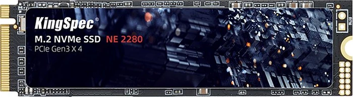 KingSpec NE-512 2280 512GB, M.2 2280 / M-Key / PCIe 3.0 x4, Heatspreader