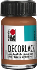 Marabu Decorlack Acryl Acrylfarbe, kupfer metallic, 15ml
