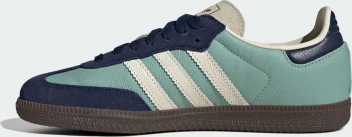 adidas Samba OG hazy green/cream white/night indigo (Damen)