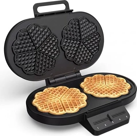 Princess 132384 Herzform Waffeleisen
