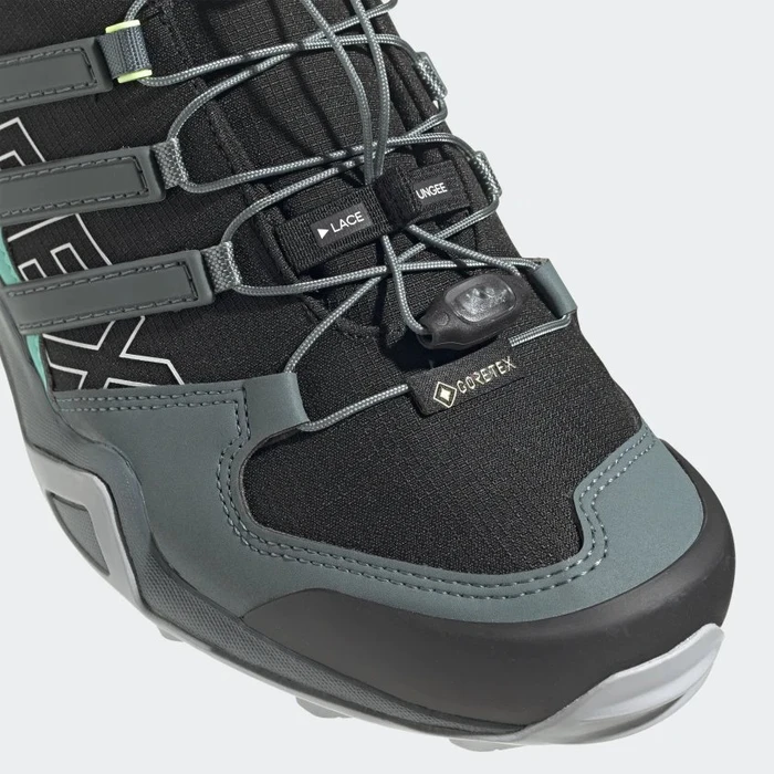 adidas Terrex Swift R2 GTX core black/blue oxide/acid mint (Damen)