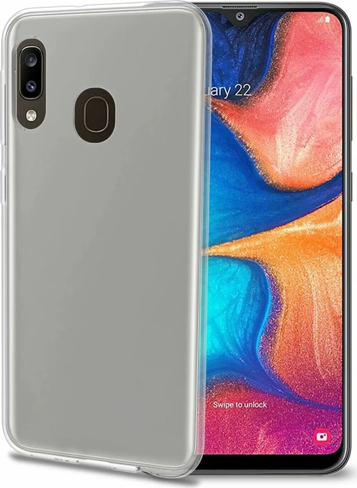 Celly Gelskin für Samsung Galaxy A20e transparent