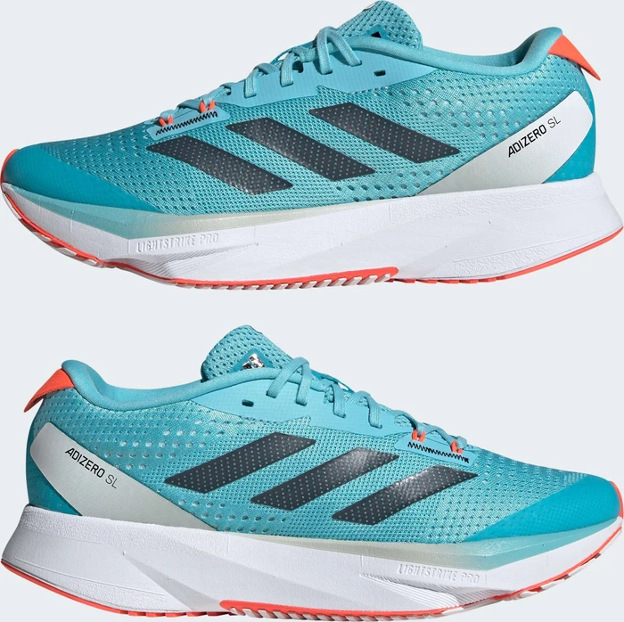adidas Adizero SL light aqua/carbon/solar red (Damen)