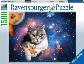 Ravensburger Puzzle Katzen fliegen im Weltall