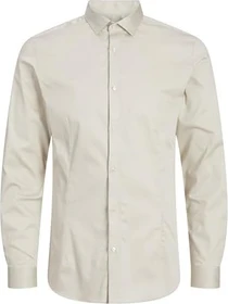 Jack & Jones Super Slim Fit Hemd langarm moonbeam (Herren)