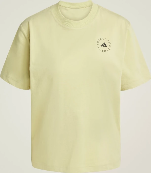 adidas by Stella McCartney TrueCasuals Regular Sportswear T-Shirt kurzarm halo gold (Damen)