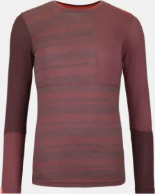 Ortovox 185 Rock'N'Wool Funktionsshirt langarm mountain rose (Damen)