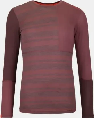 Ortovox 185 Rock'N'Wool Funktionsshirt langarm mountain rose (Damen)