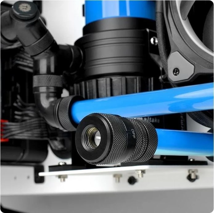 Thermaltake Pacific C-Pro Rohranschluss G1/4" auf 16mm, rot