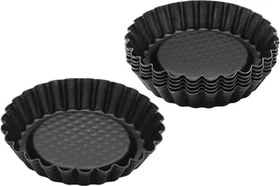 Zenker Black Metallic Torteletts Backform-Set, 6-tlg. (6531)