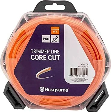 Husqvarna Core-Cut Trimmerfaden für Rasentrimmer, 3mm/56m