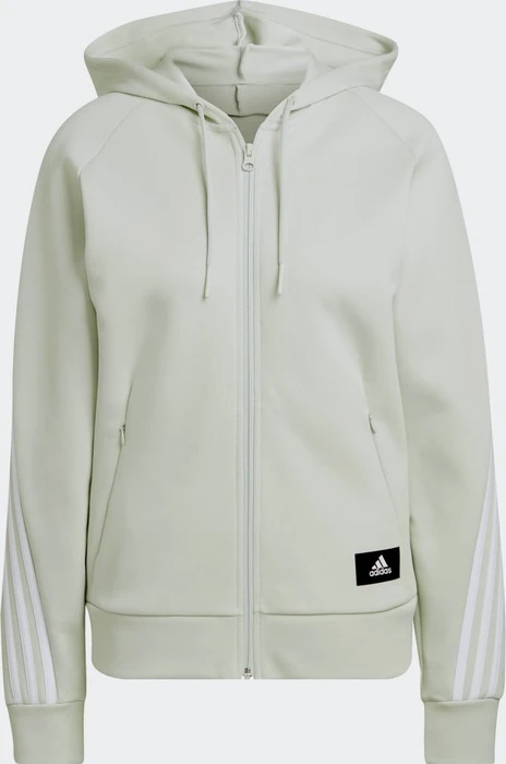 adidas Sportswear Future Icons 3-Streifen Hoodie linen green (Damen)