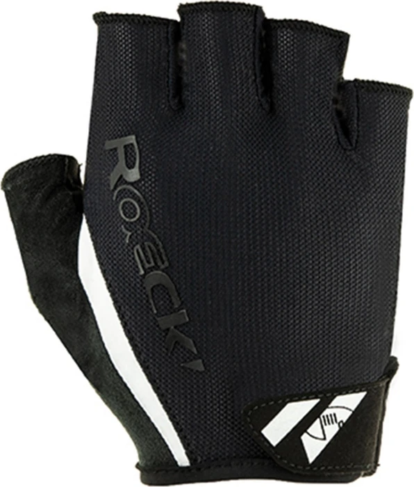 Roeckl Ilio Fahrradhandschuhe schwarz/weiß