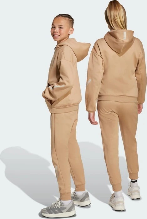 adidas Tapered-Leg Z.N.E. Trainingshose lang warm sandstone/beige (Junior)