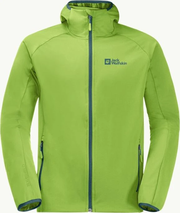 Jack Wolfskin Feldberg Hoody Funktionsjacke fresh green (Herren)